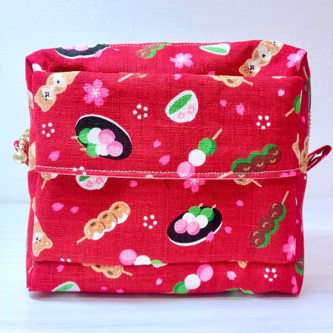 ★JJ⑤★ ハンドメイドポーチ2種 和柄 桜 P215
