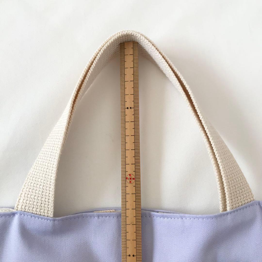 入園入学3点セット　お着替え袋M ラベンダー　ブラックハートキルティング