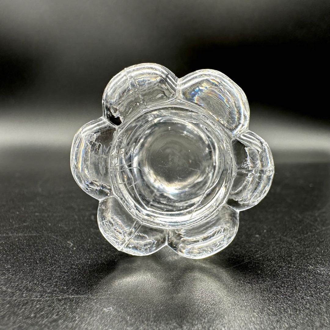 【希少】オールドバカラ カトラリーレスト 箸置き クリスタル 3個セット