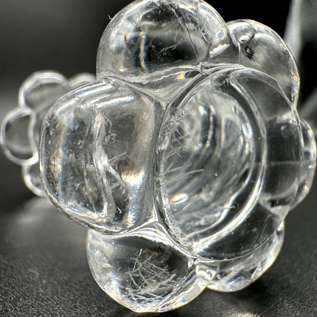 【希少】オールドバカラ カトラリーレスト 箸置き クリスタル 3個セット