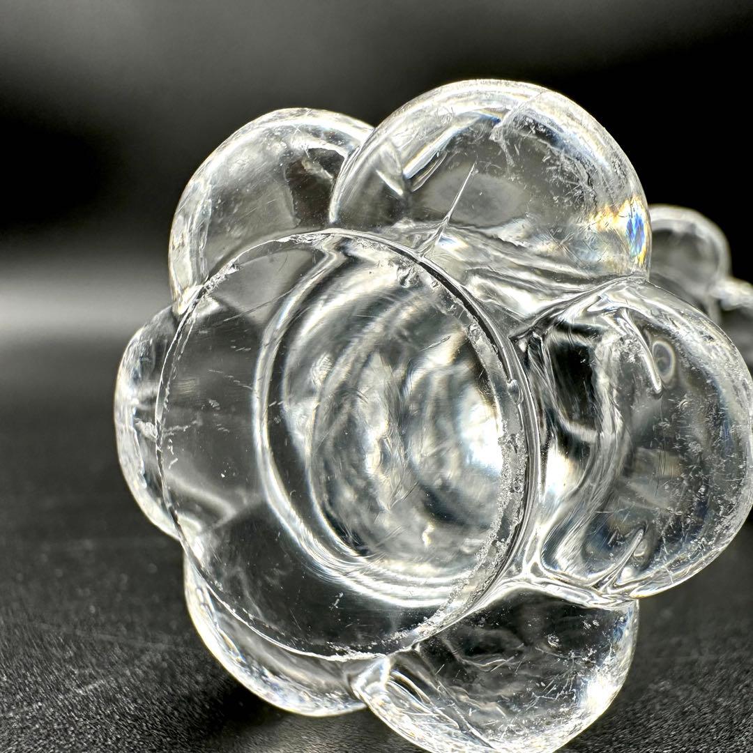 【希少】オールドバカラ カトラリーレスト 箸置き クリスタル 3個セット