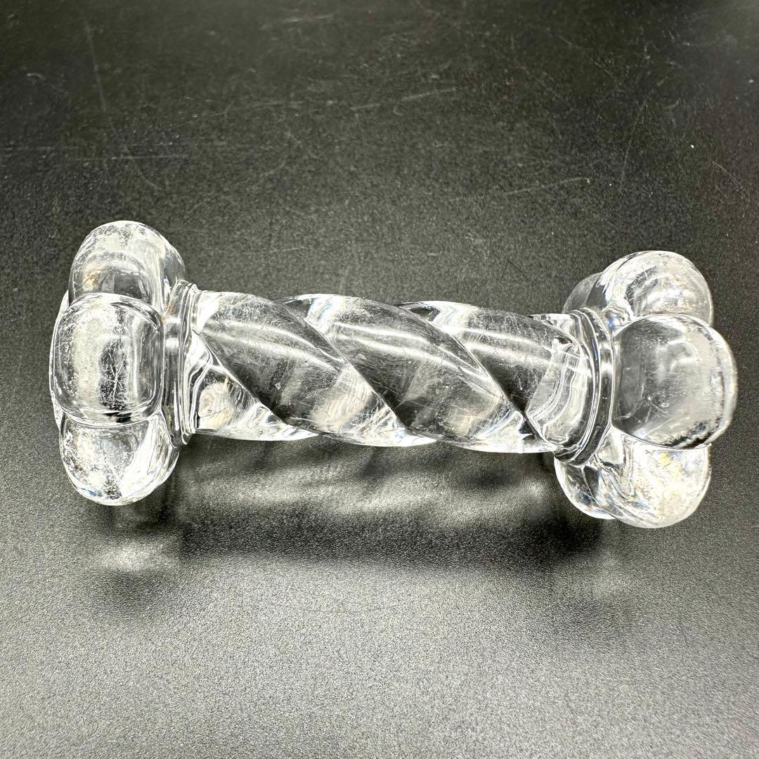 【希少】オールドバカラ カトラリーレスト 箸置き クリスタル 3個セット