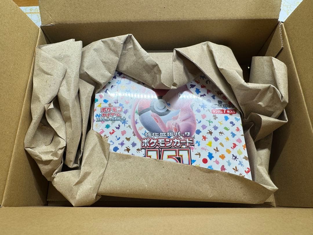 【ポケセン産】ポケモンカード151 1BOX 新品未開封・シュリンク付き