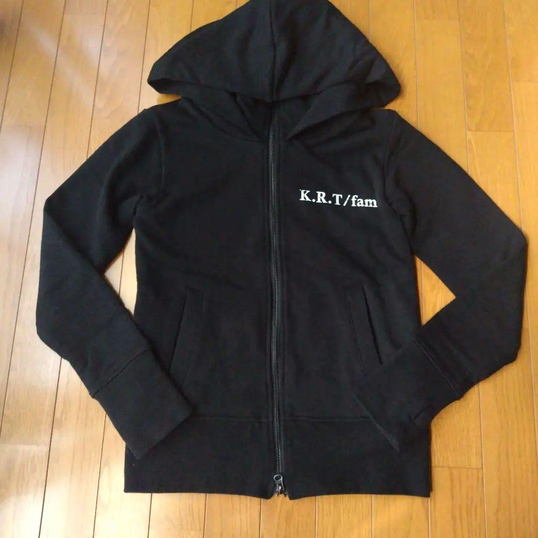 キリト 切人一家 K.R.T/fam. 40キリバグッズ ジップパーカー