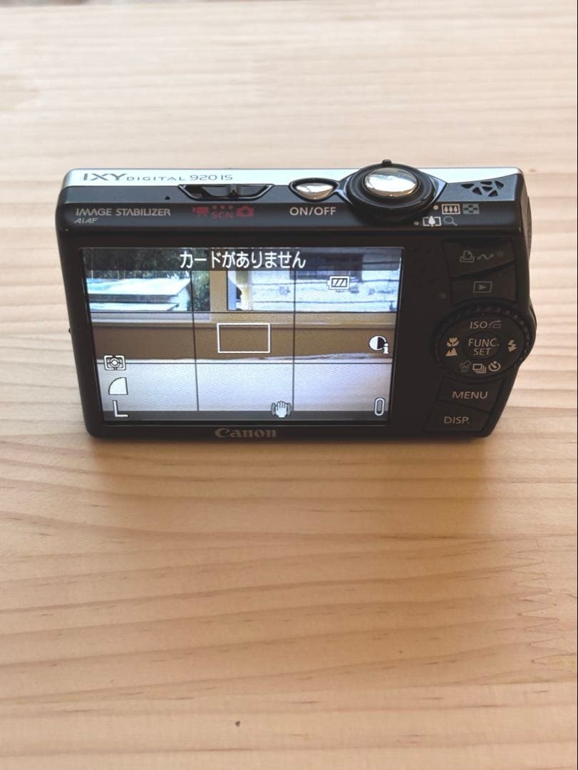 極美品 Canon キャノン IXY DIGITAL 920 IS シルバー