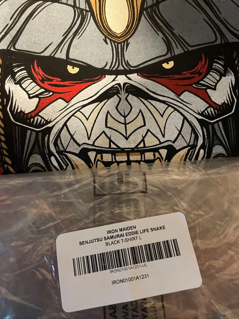 祝 来日 新品 IRON MAIDEN / アイアン メイデン Tシャツ L ②