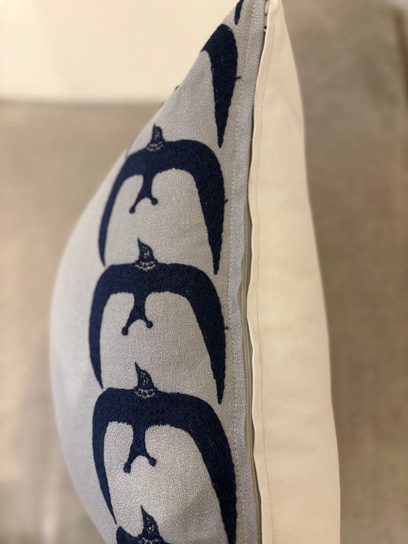 ミナペルホネン　ハンドメイド　クッションカバー★go! gray