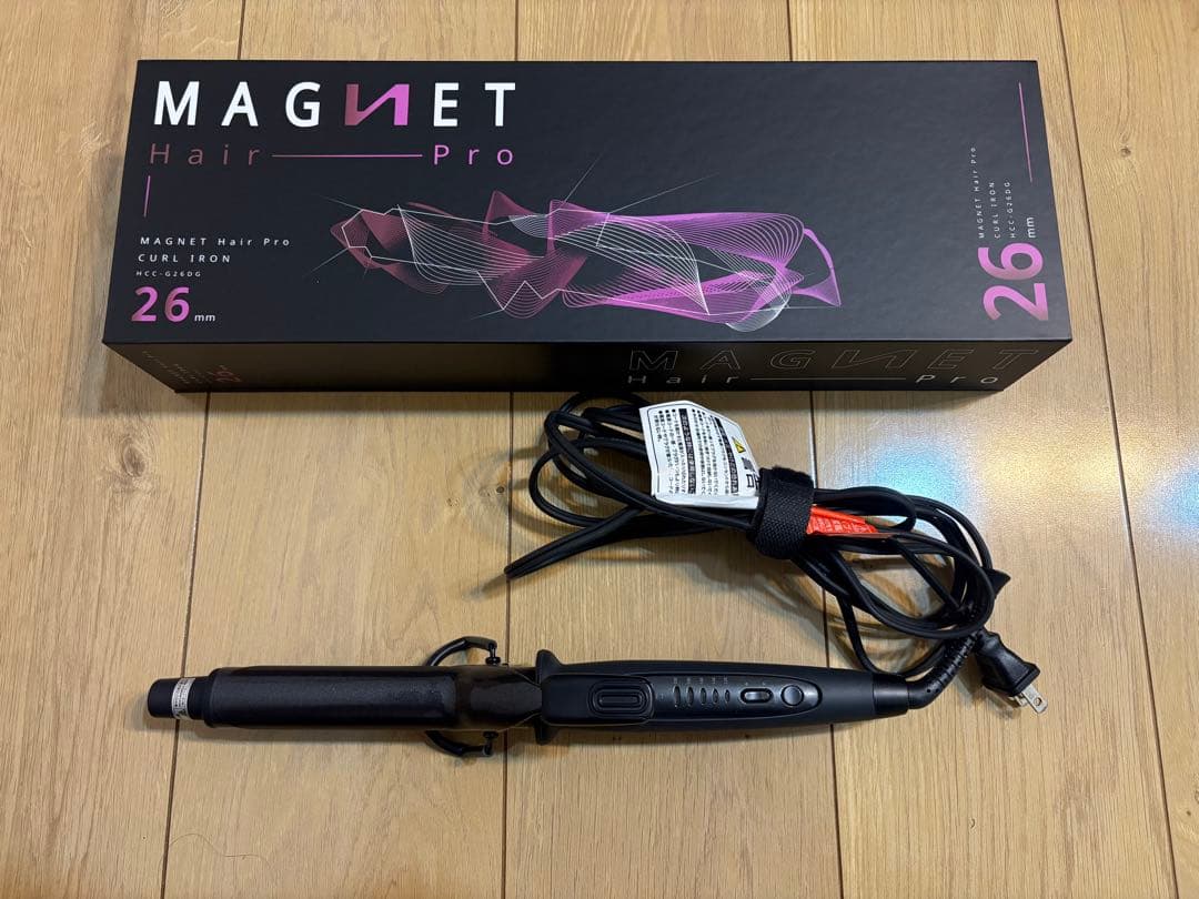 マグネットヘアプロ カールアイロン26mm コテ ホリスティックキュアクレイツ