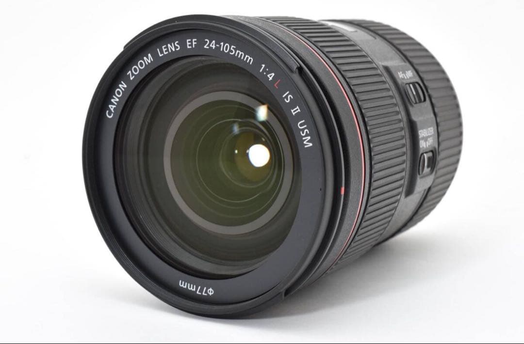 未使用に近い　Canon EF 24-105mm F4L IS II USM