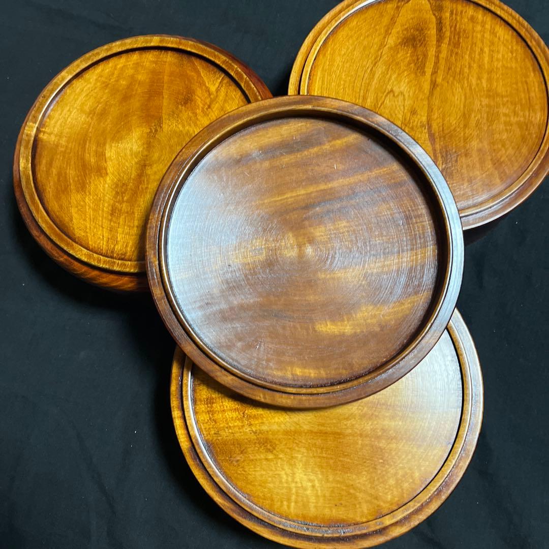 岡山　烏城彫　竹仙　3段重ね