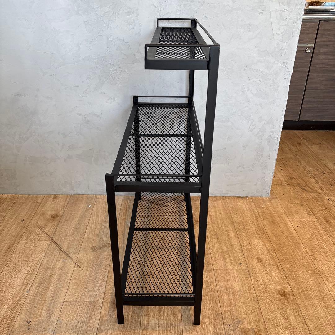 アイアンシェルフ　アイアンラック　アイアン家具　観葉植物