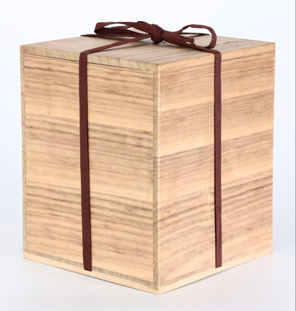 在銘 作家物 窯変釉 大壺 花瓶 共箱付 27cm 飾壺 美術工芸品 陶芸作品