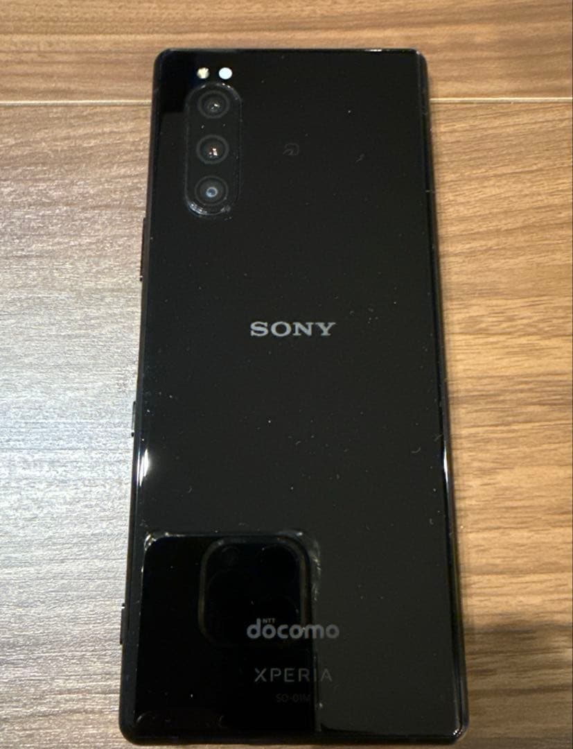 Xperia 5 SO-01M 64GB ブラック SIMフリー docomo