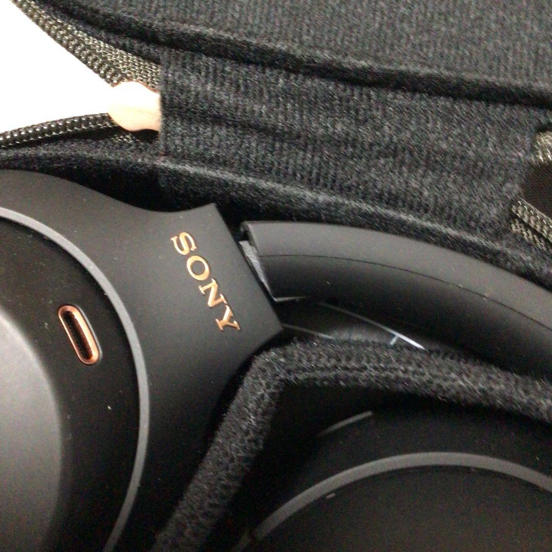 M*l様 (w7-112)SONY ワイヤレスヘッドホン 収納ケース付き 動作未