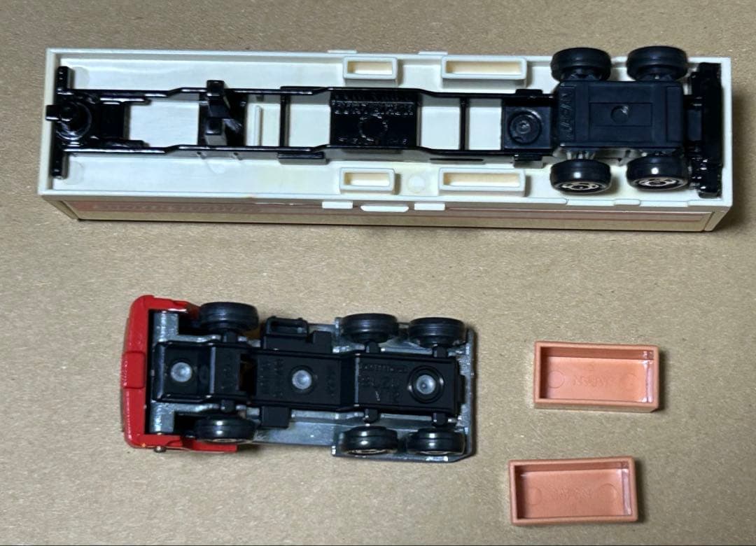 ロングトミカ L16 いすゞ V12 ウイングルーフトレーラー ブリヂストン
