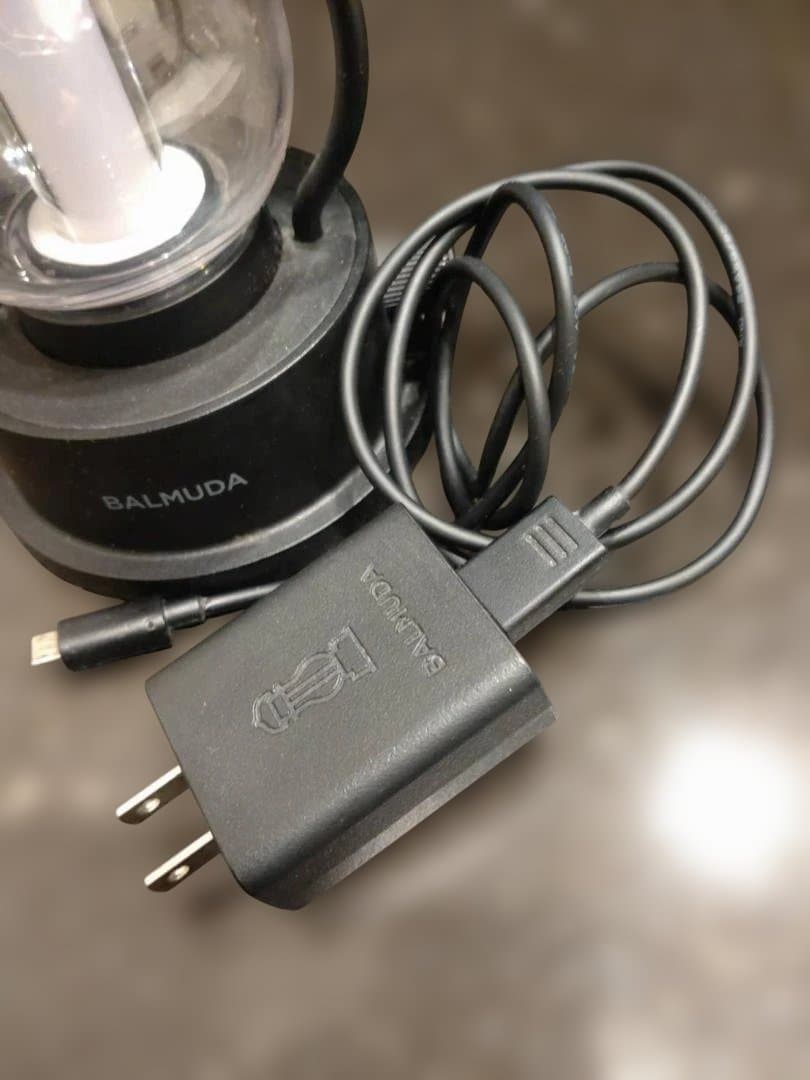 バルミューダ ザ・ランタン ポータブルLEDランタン ブラック L02A-BK