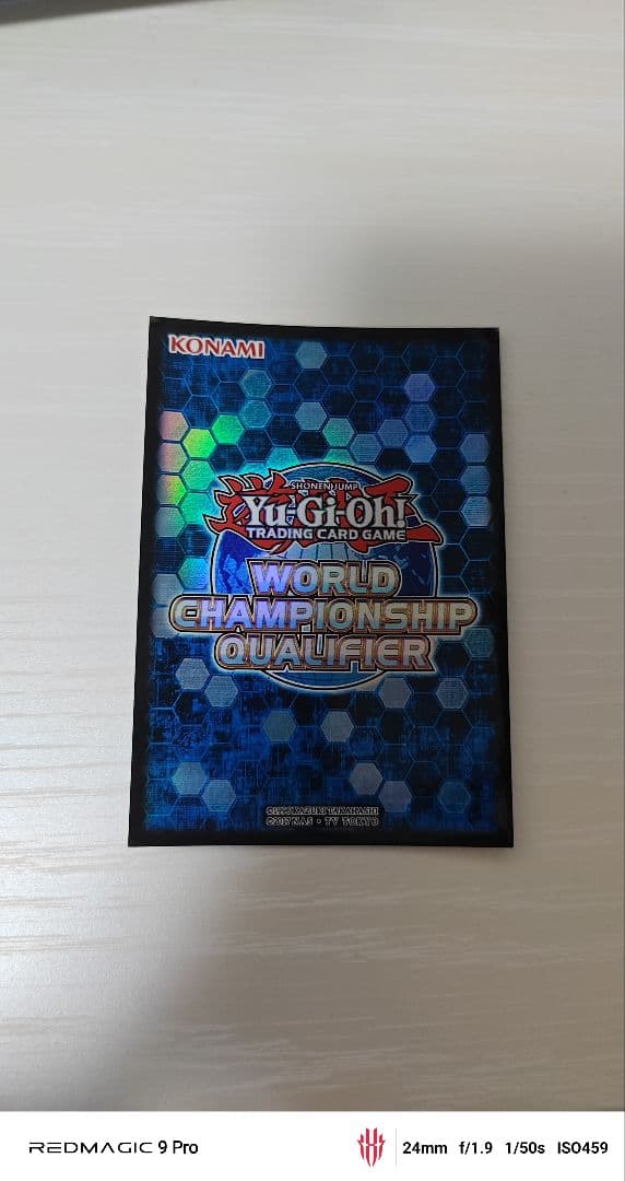 遊戯王 WCQ 2019 スリーブ 青 100枚