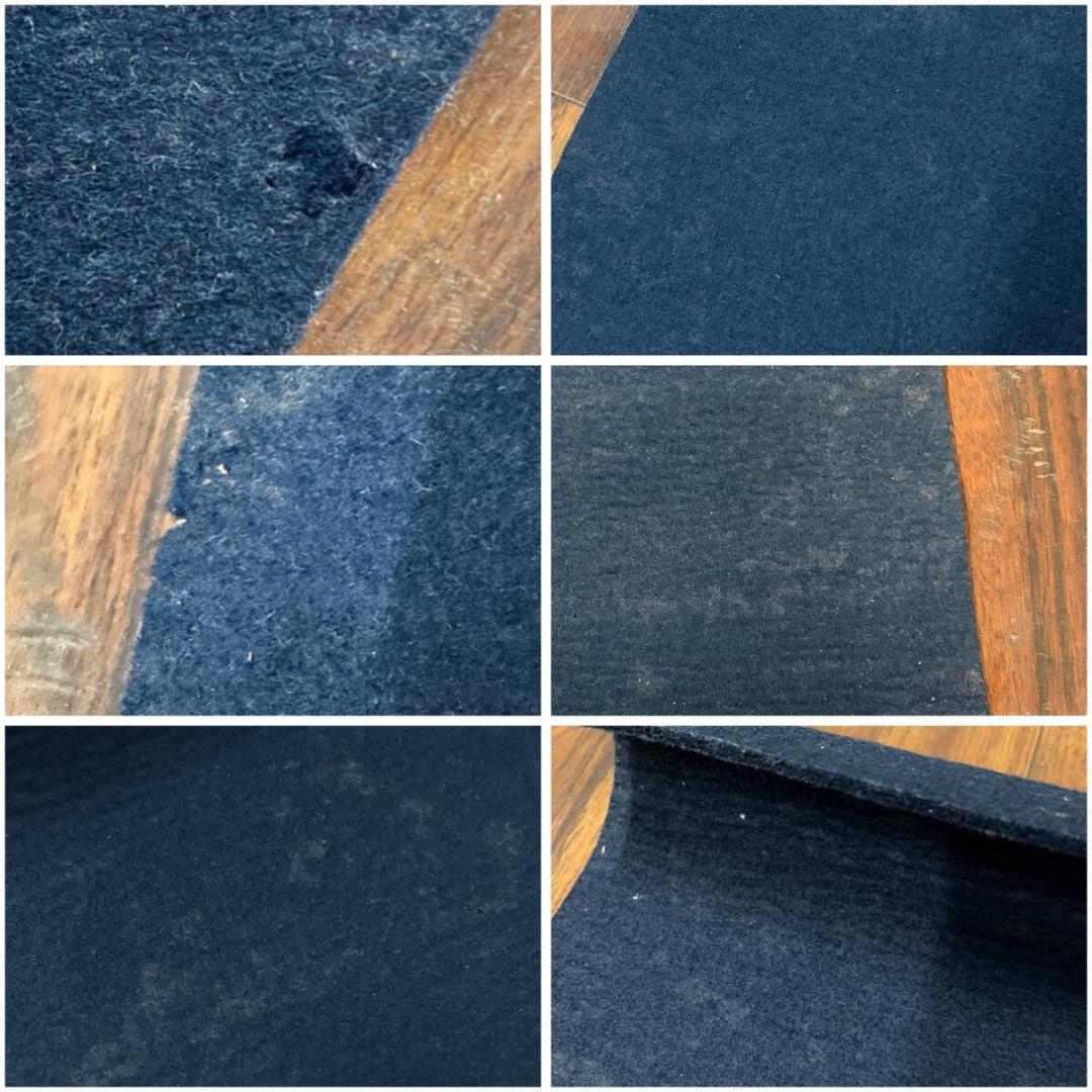 毛氈の最高峰　超特撰　桃山毛氈　書道用全紙下敷　鉄紺