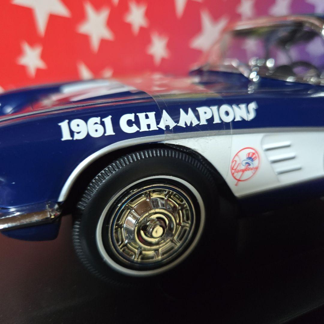 シボレーコルベット1961 Corvette Yankees 限定版 1:18