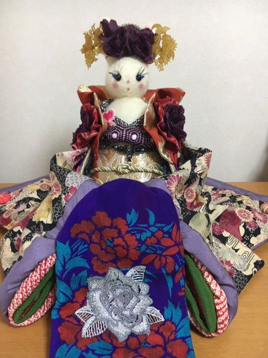 おいらん　花魁風 ウサギのお人形
