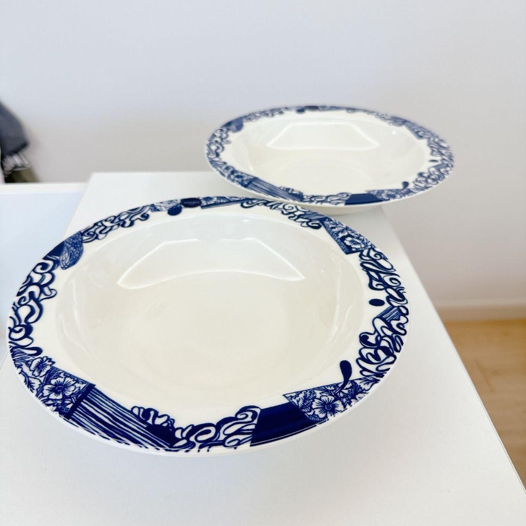 新品 ARABIA ピエンナル プレート マグカップ 20cm アラビア 皿