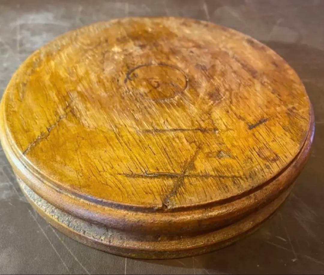 アンティーク・美品・中国青磁タイル龍・玉　鑑賞台座付・２点セット レア