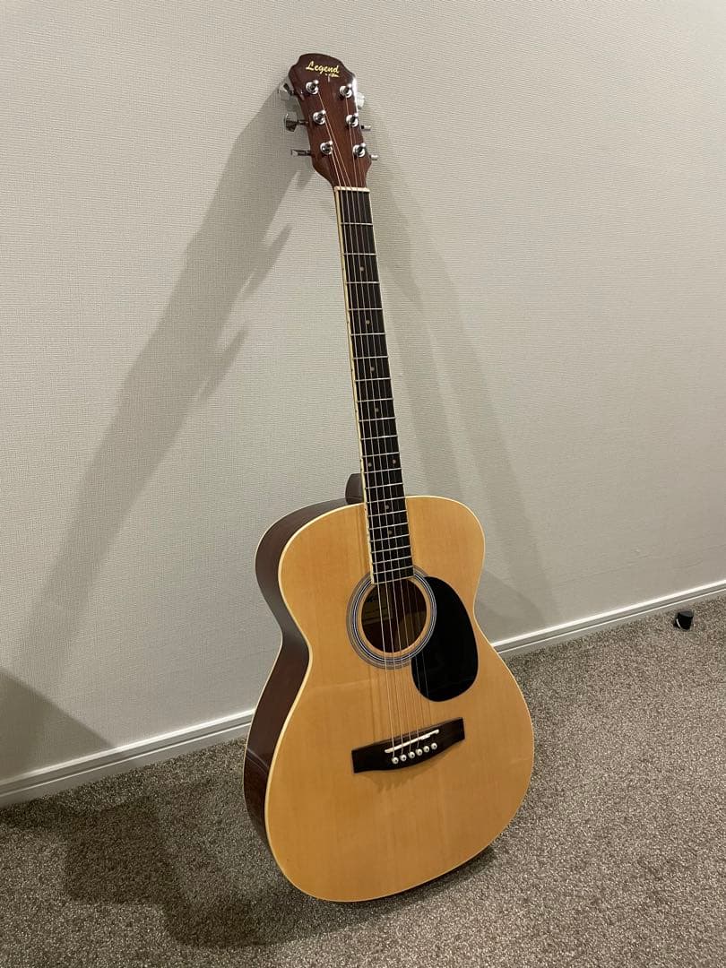 新品 LEGEND FG-15 ナチュラル アコースティックギター 初心者
