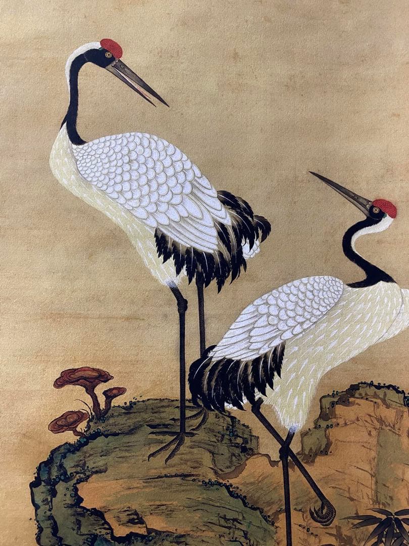 邹一桂 蟠桃图 中国画 掛け軸 水墨画 和室 玄関 茶室 壁掛け 美術品