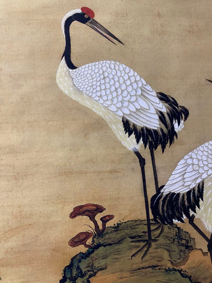 邹一桂 蟠桃图 中国画 掛け軸 水墨画 和室 玄関 茶室 壁掛け 美術品