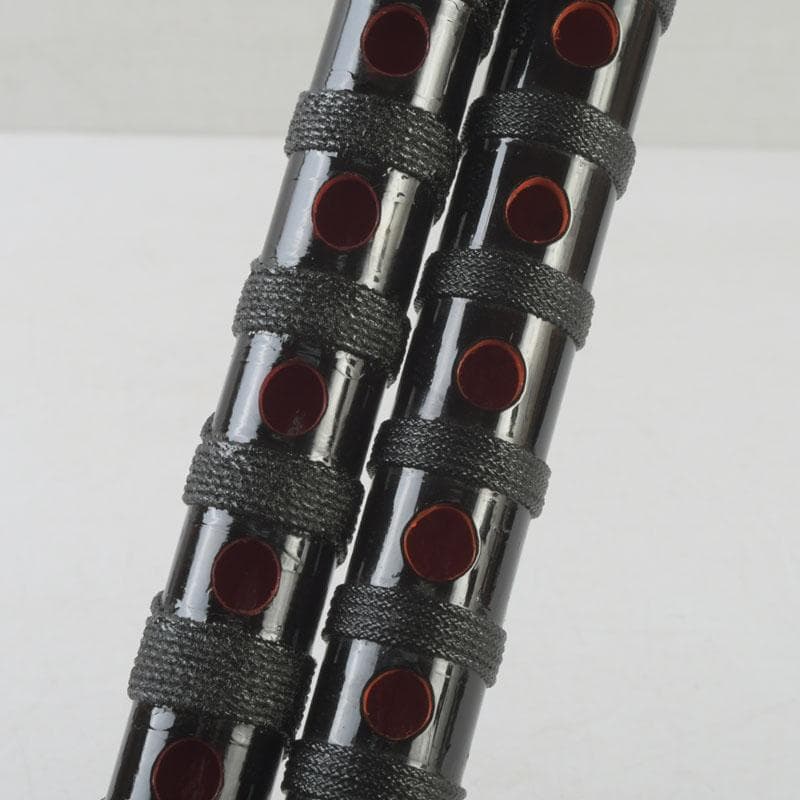 和楽器　木管楽器　横笛　竹笛　二本まとめて　袋付　N　A41