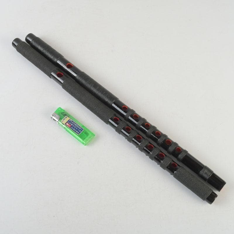 和楽器　木管楽器　横笛　竹笛　二本まとめて　袋付　N　A41