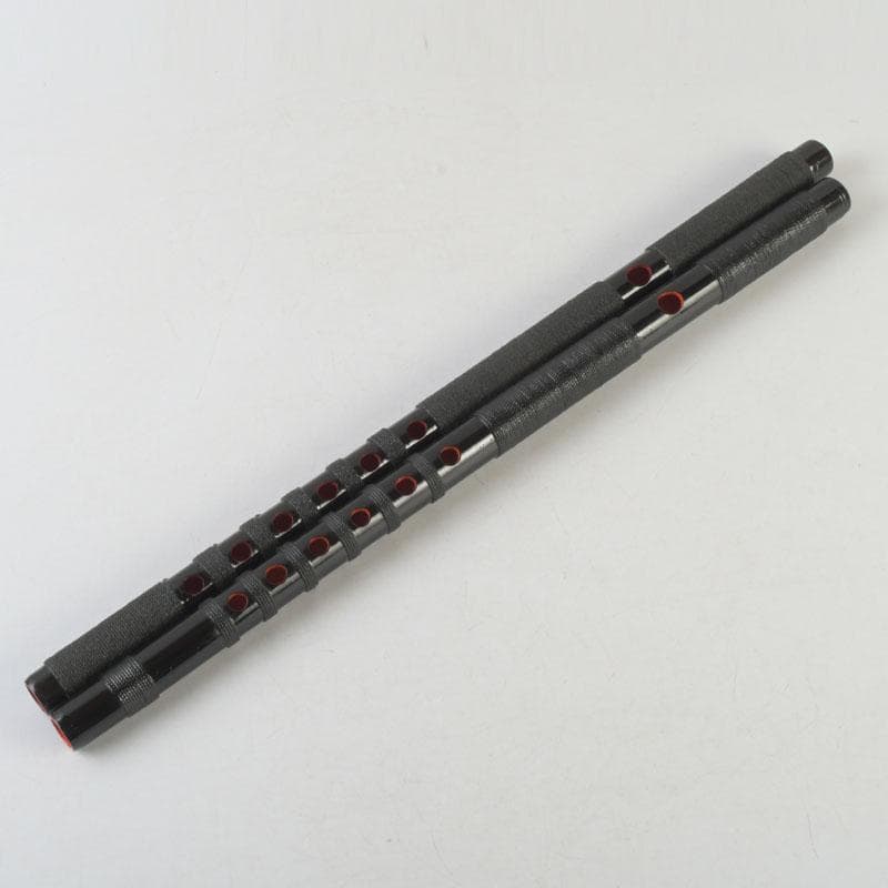 和楽器　木管楽器　横笛　竹笛　二本まとめて　袋付　N　A41