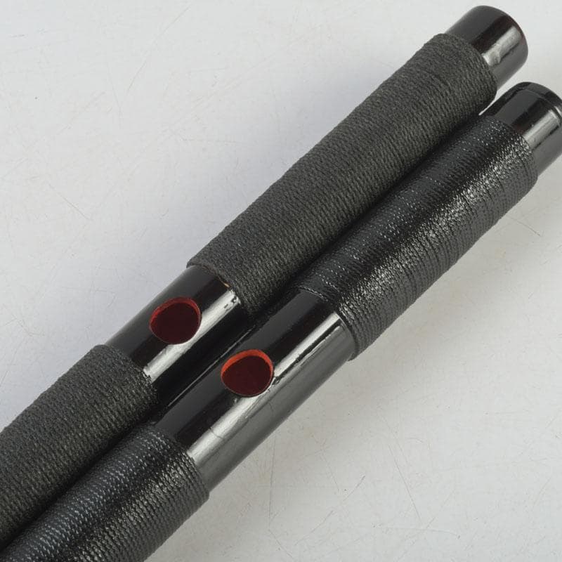 和楽器　木管楽器　横笛　竹笛　二本まとめて　袋付　N　A41