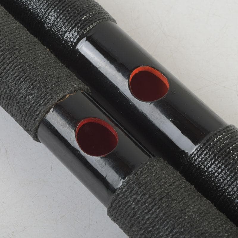 和楽器　木管楽器　横笛　竹笛　二本まとめて　袋付　N　A41