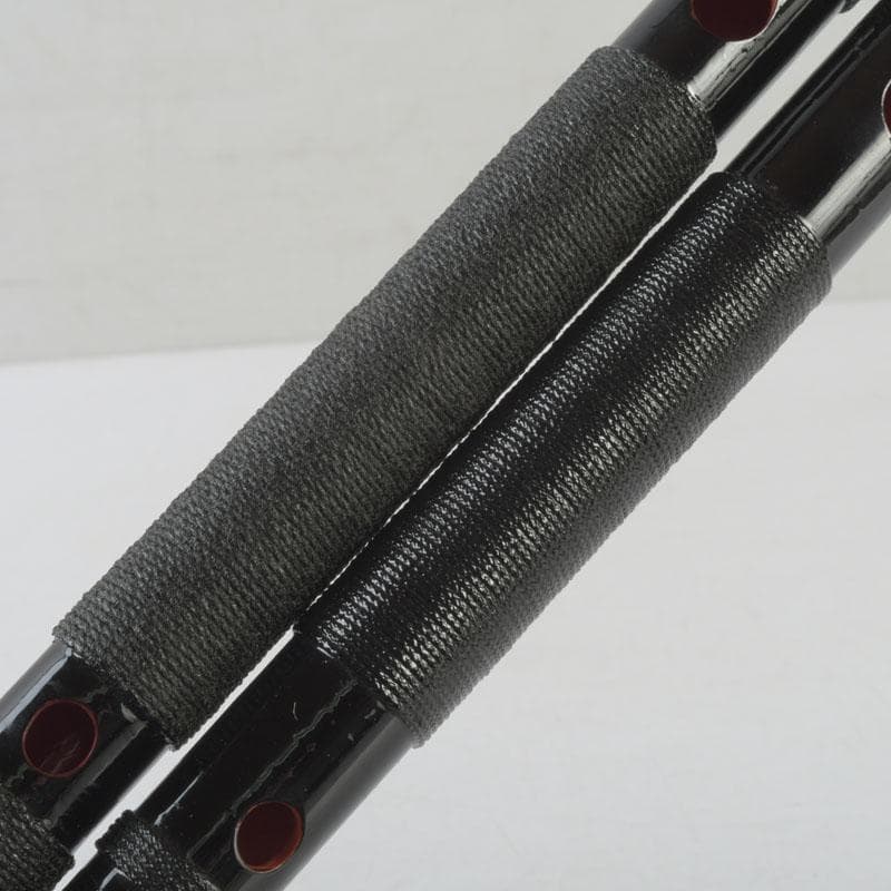 和楽器　木管楽器　横笛　竹笛　二本まとめて　袋付　N　A41