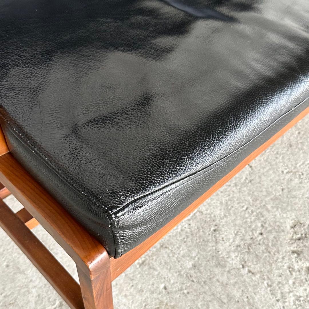 ♡天然革×ウォールナット♡ 2Pソファ 北欧ヴィンテージ シギヤマ家具工業