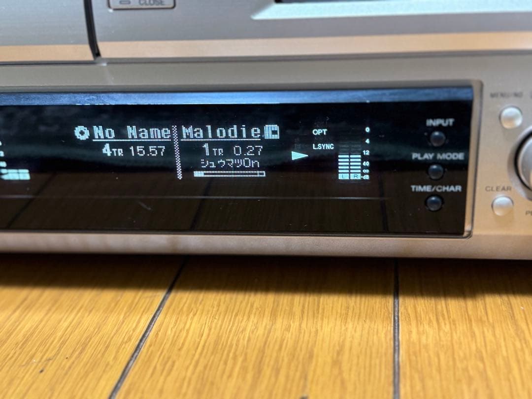 SONY MXD-D2 MDレコーダー/CDプレーヤー 一体型デッキ