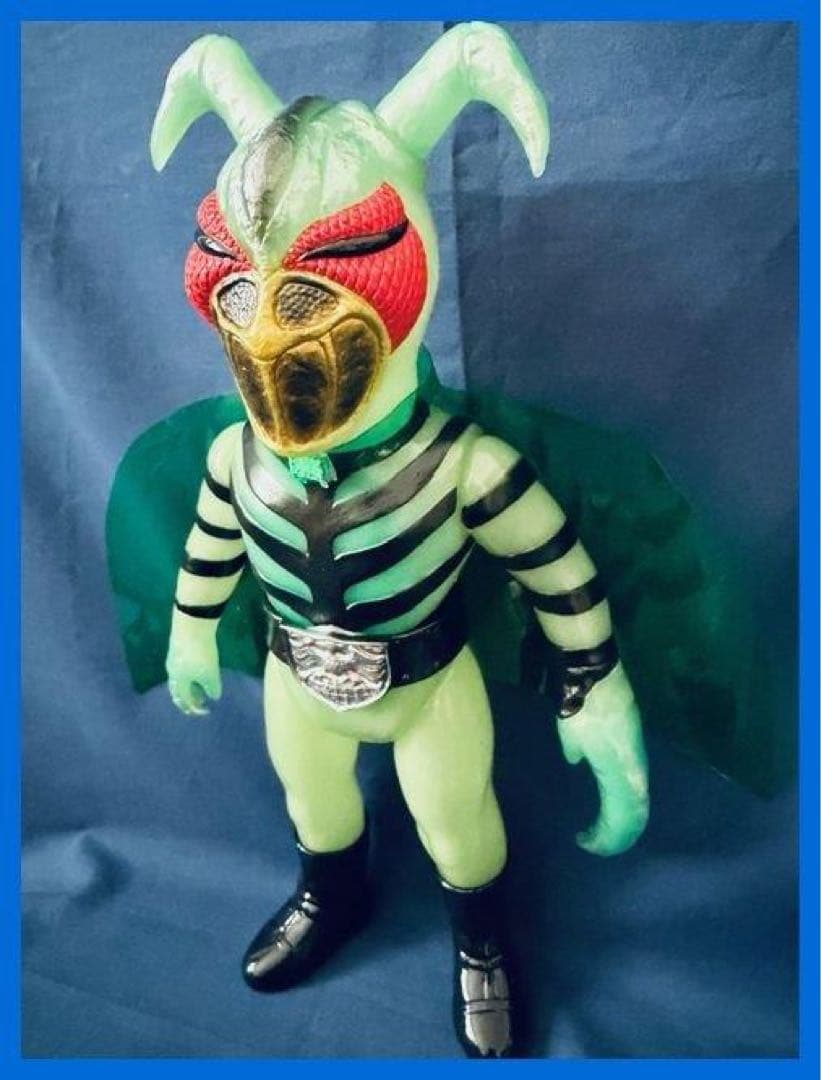★メディコム・トイ　東映レトロソフビ　仮面ライダー　カマキリ男（新色）美品！★
