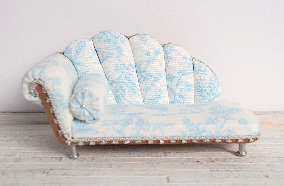 シズ❀ 1/12カウチソファ▪️1/8ウィングチェア3人用