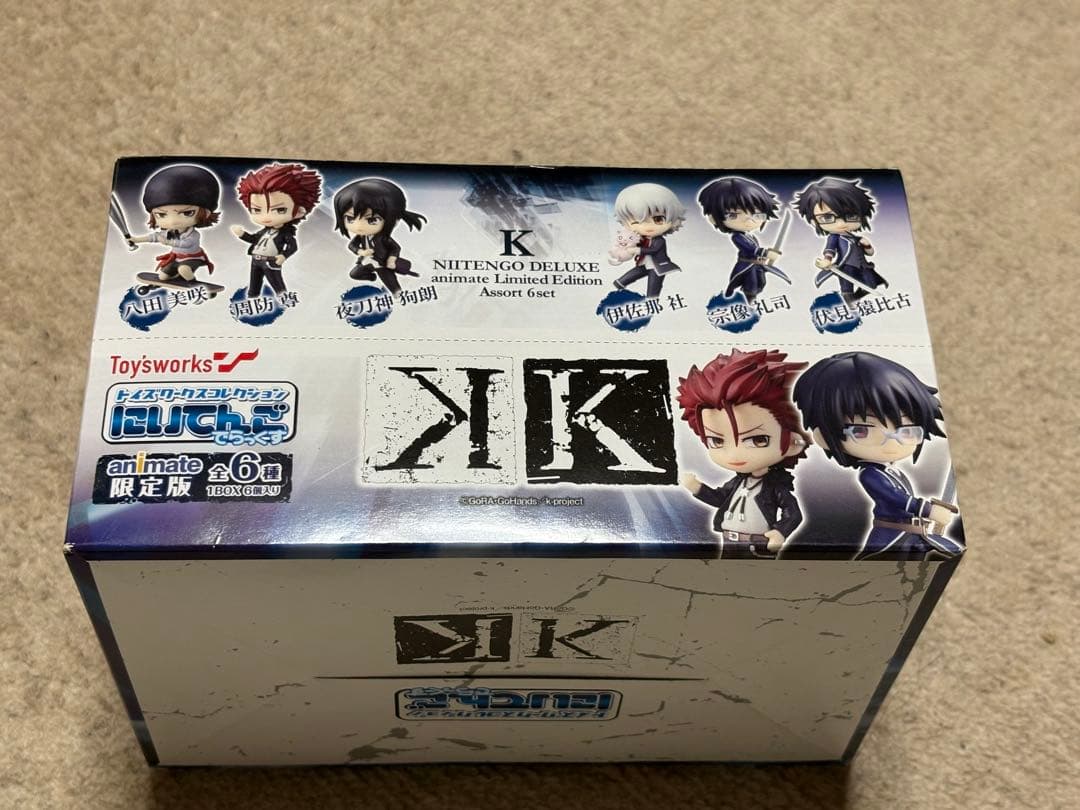 トイズワークスコレクションにいてんごでらっくす 『K』 アニメイト限定版1BOX
