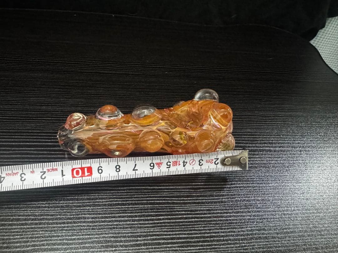 グラス・カップ・酒器 XXL gold lumpy pipe