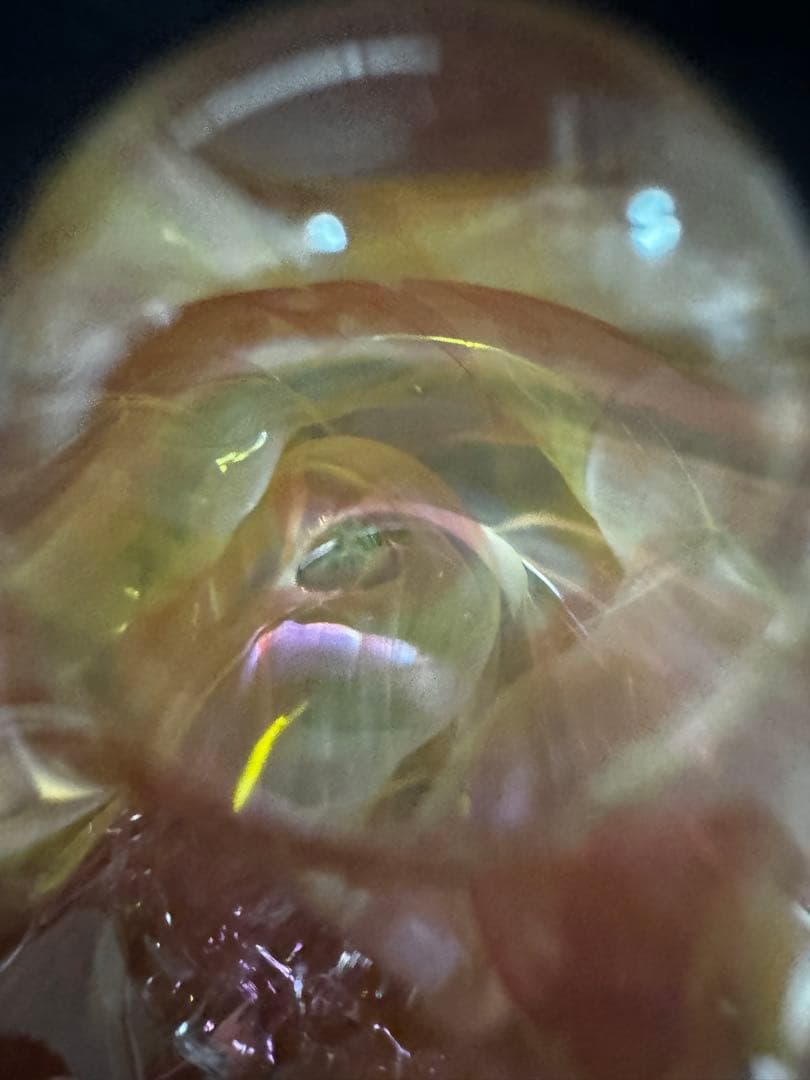 グラス・カップ・酒器 XXL gold lumpy pipe