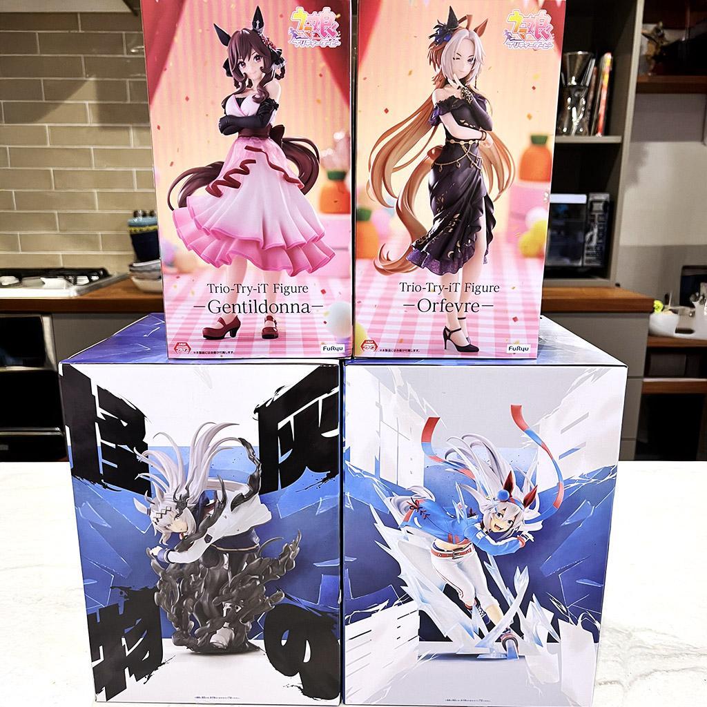 【ラウンドワン限定】含む ウマ娘 フィギュア4体セット　★新品未開封