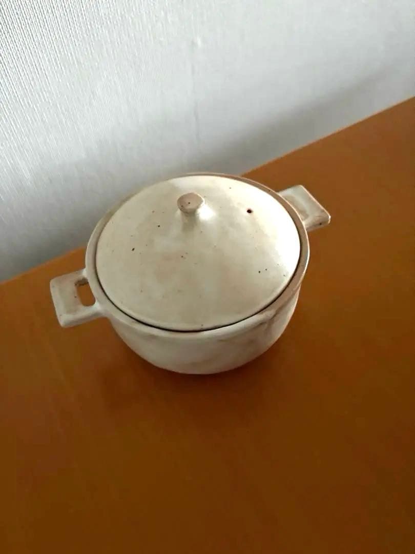 【未使用】深田容子さん　土鍋　蓋物