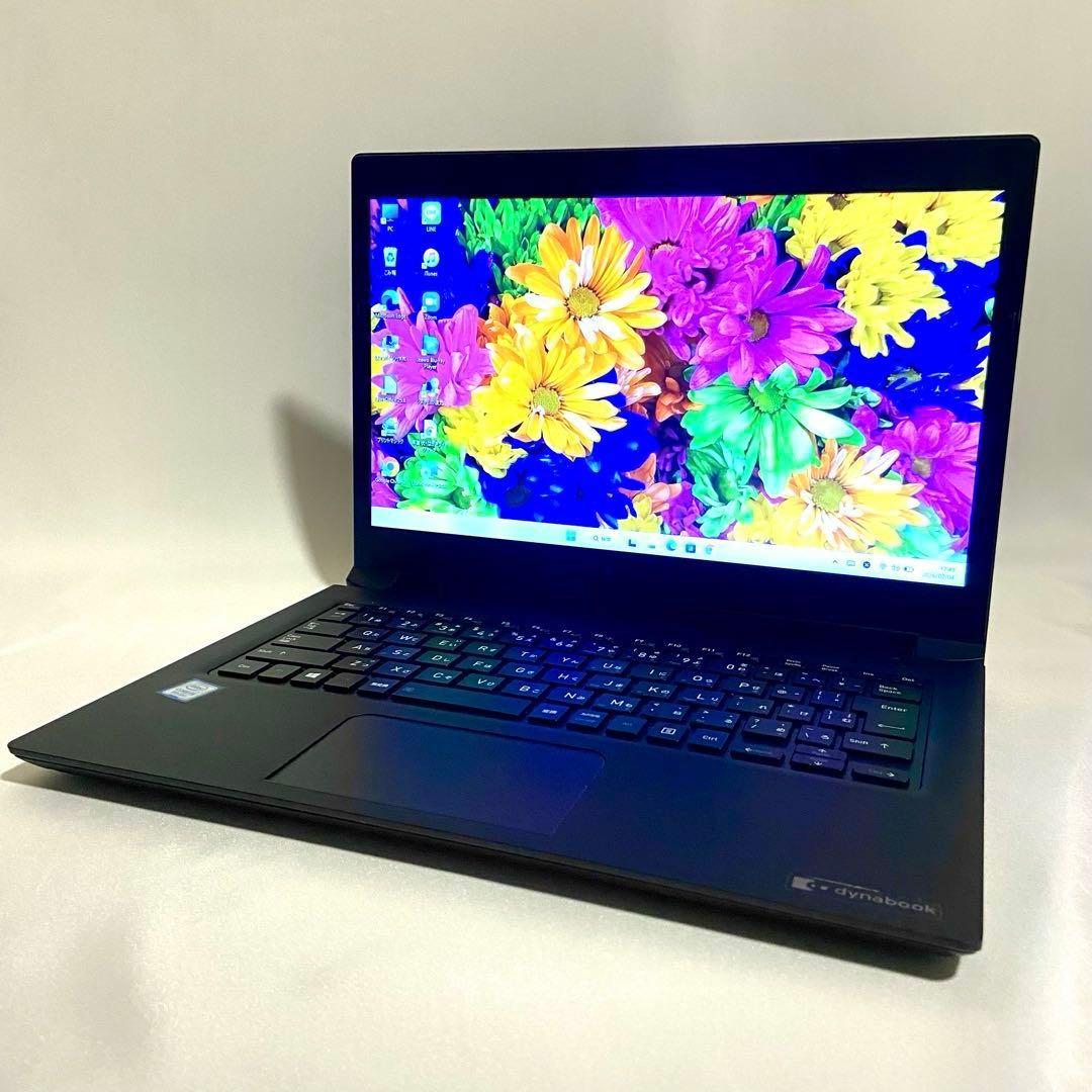 Windows11 13.3型 i5薄型 dynabookノートパソコン カメラ