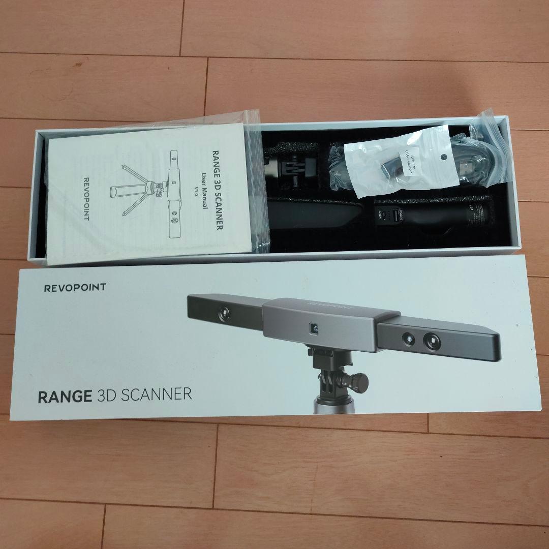 Revopoint RANGE 3Dスキャナ―