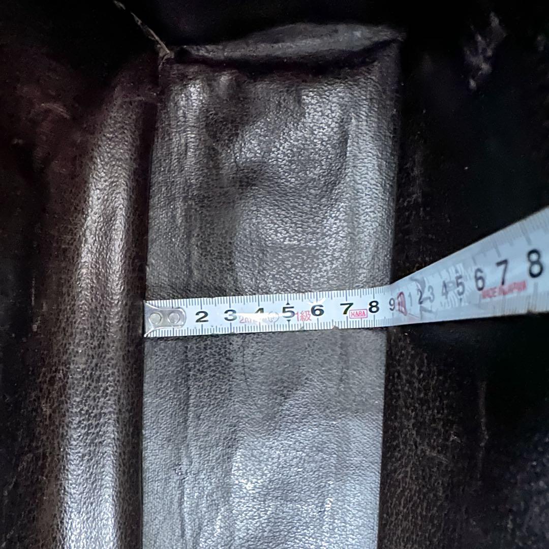 PAPINI 本革 ショルダーバッグ イタリア製 茶 カメラバッグ