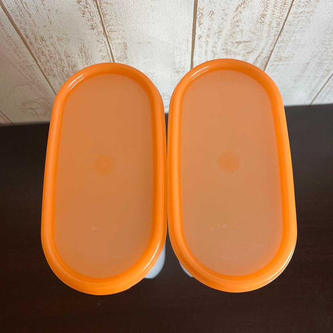 新品未使用　限定品　タッパーウェア　MMだ円#5 2個セット