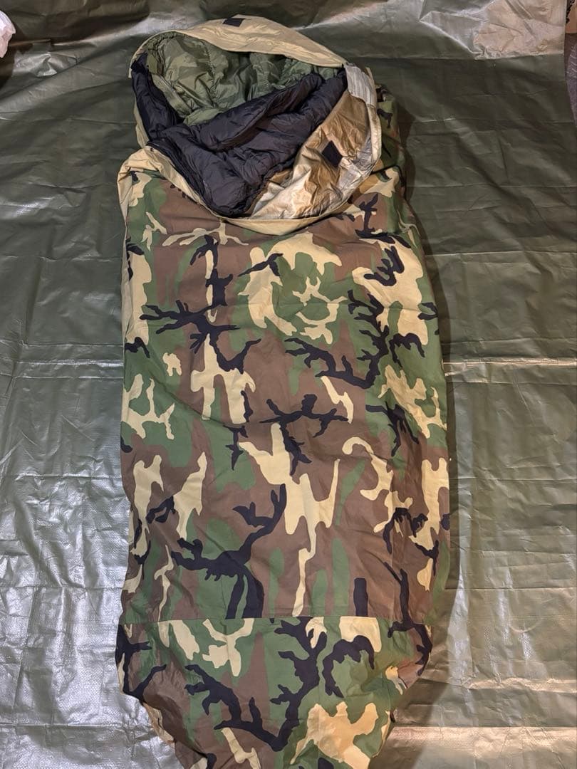 モジュラースリーピングシステム4点セット 寝袋　シェラフF