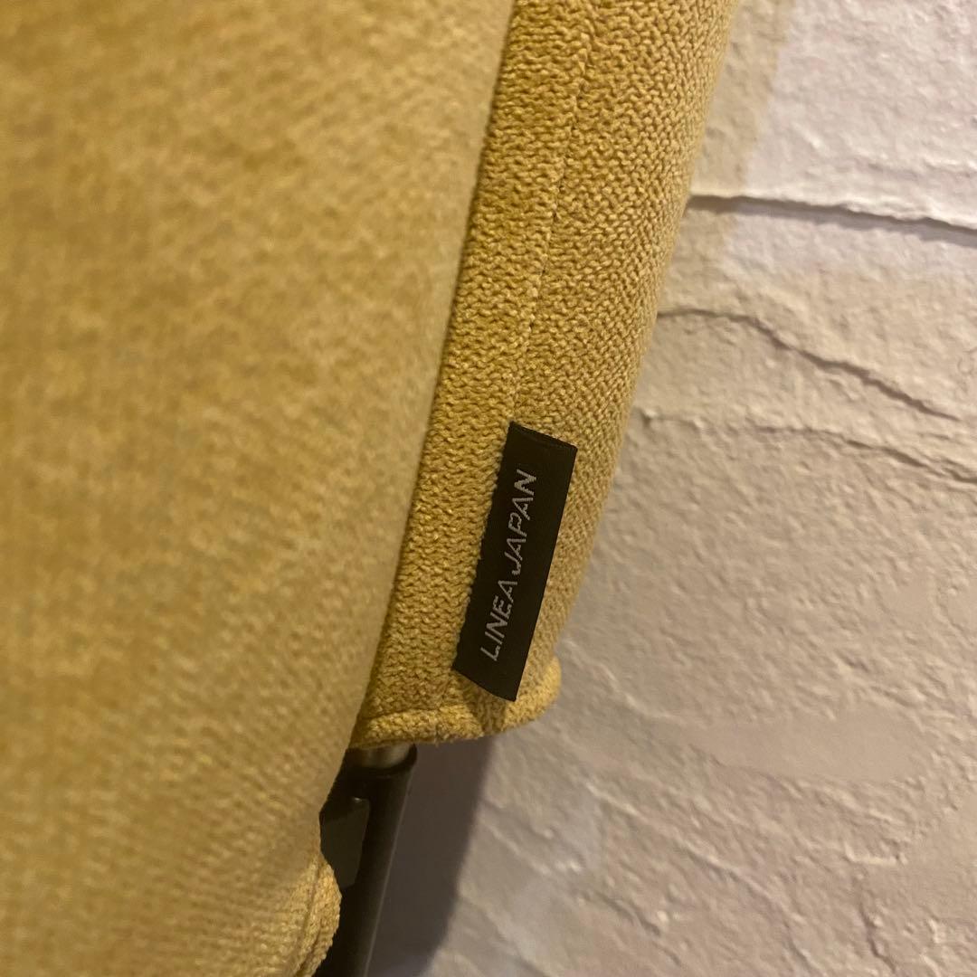 LINEA JAPAN ドメニカ モダンイエロー　1人掛けソファ